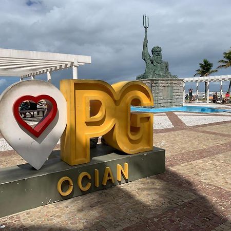Apartamento Frente Ao Mar Com Varanda E Piscina Praia Grande  Luaran gambar