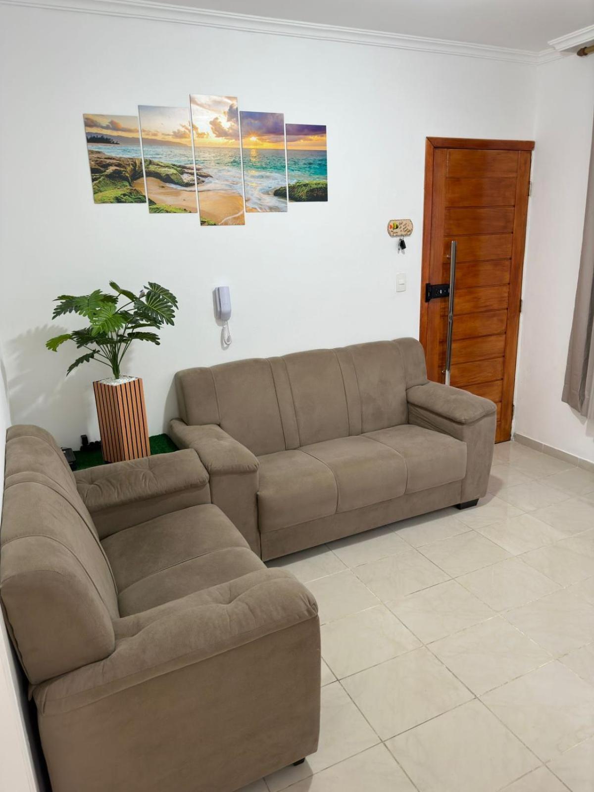Apartamento Frente Ao Mar Com Varanda E Piscina Praia Grande  Luaran gambar