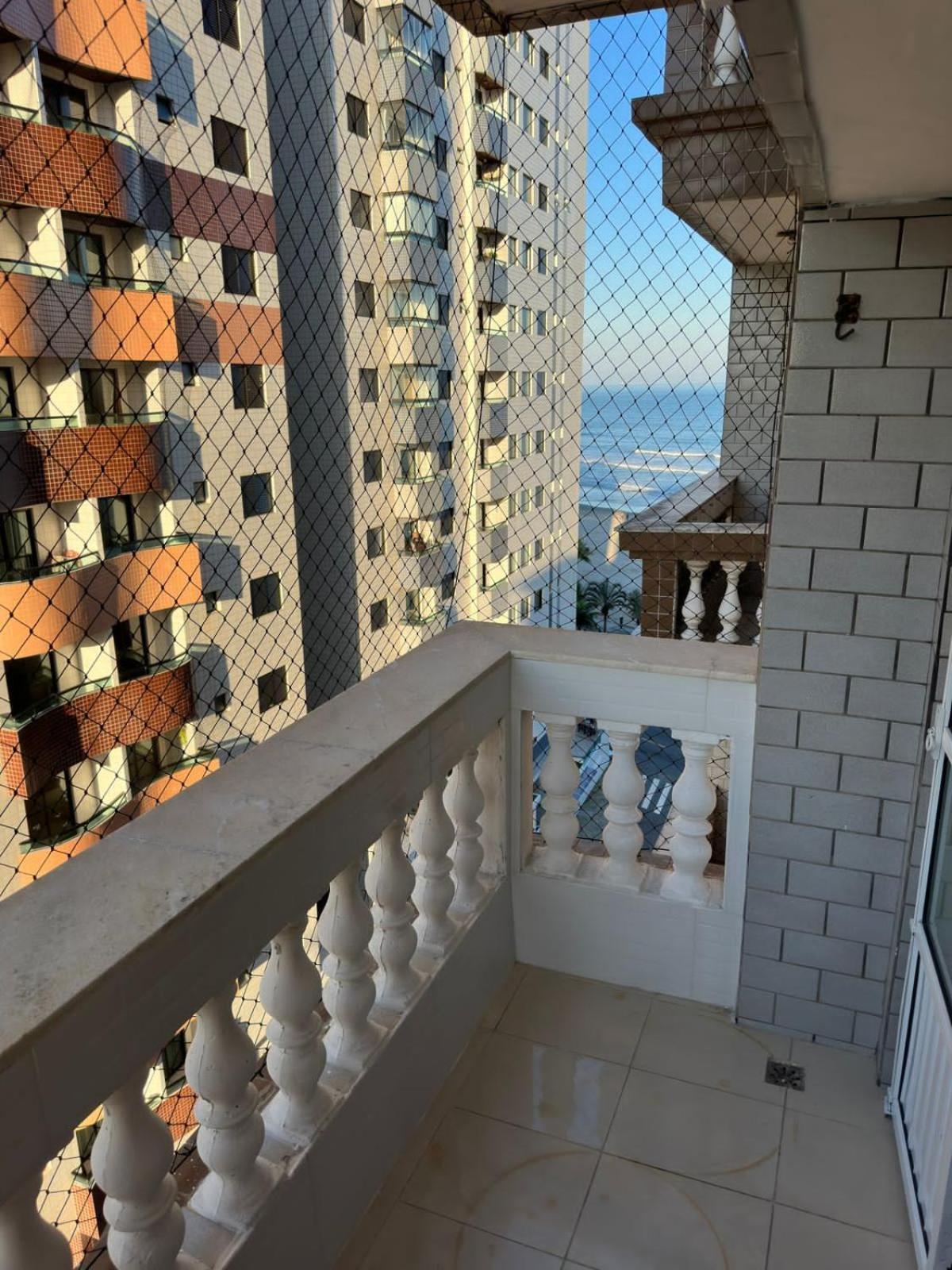 Apartamento Frente Ao Mar Com Varanda E Piscina Praia Grande  Luaran gambar