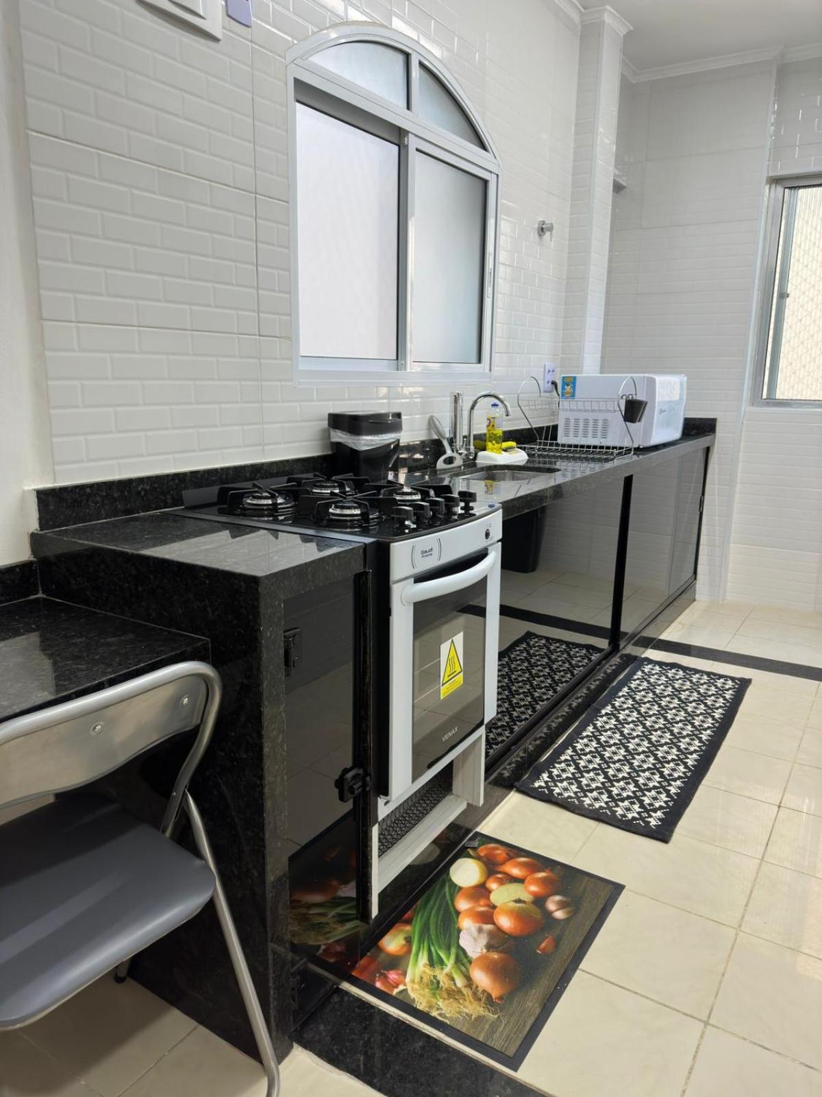 Apartamento Frente Ao Mar Com Varanda E Piscina Praia Grande  Luaran gambar
