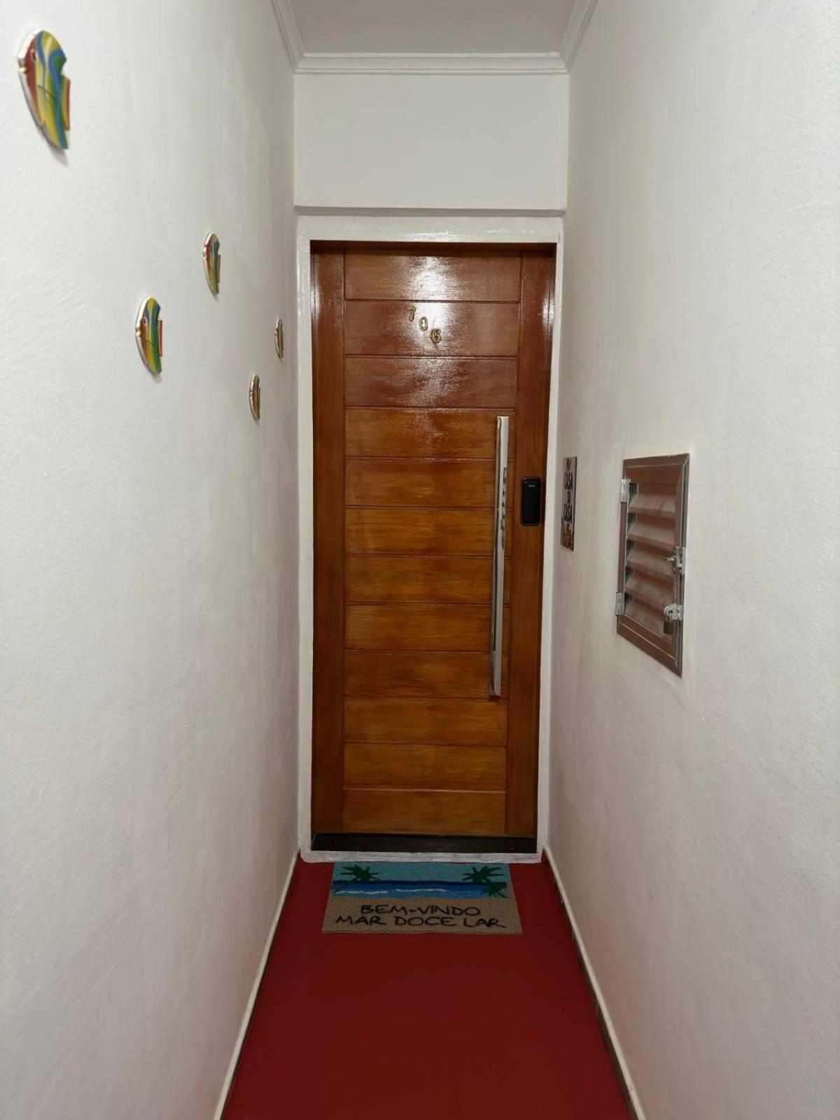 Apartamento Frente Ao Mar Com Varanda E Piscina Praia Grande  Luaran gambar